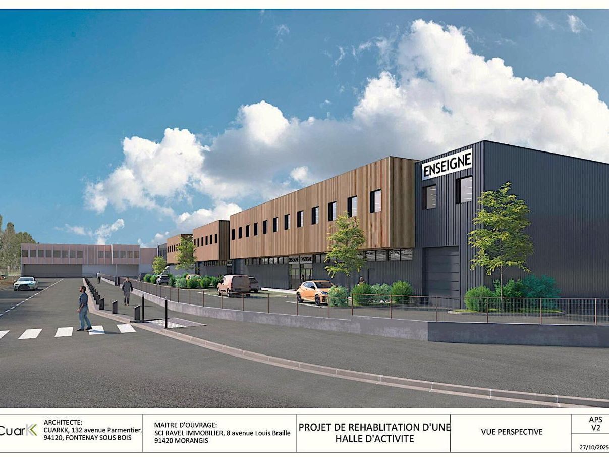 Location PME-PMI 11594 m² divisibles 91420 Morangis
