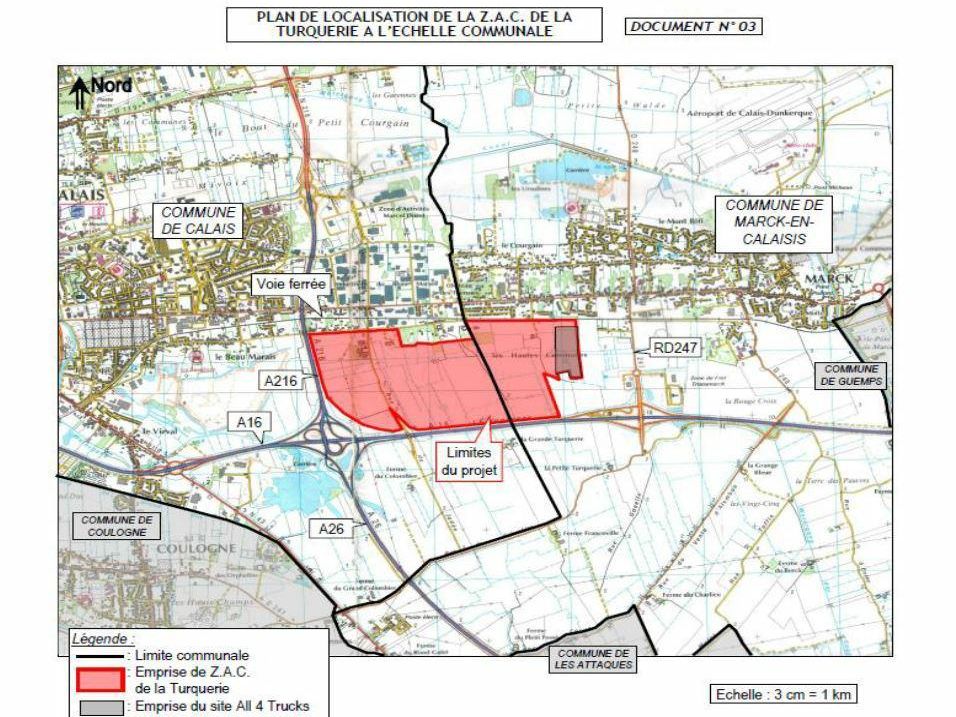 84387 m² pour cetentrepôts classe a en location à Calais