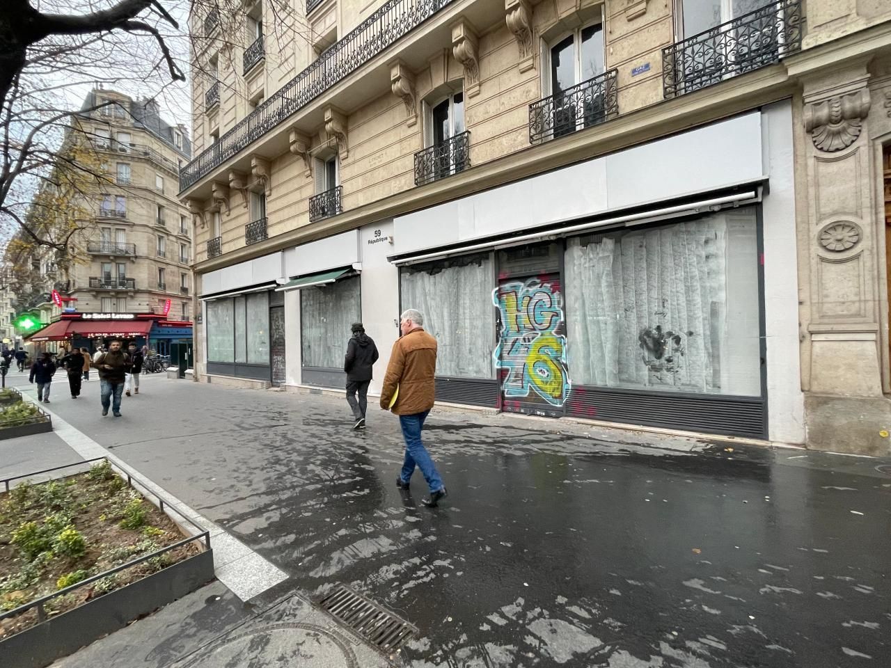 154 m² pour ce local commercial en location à Paris