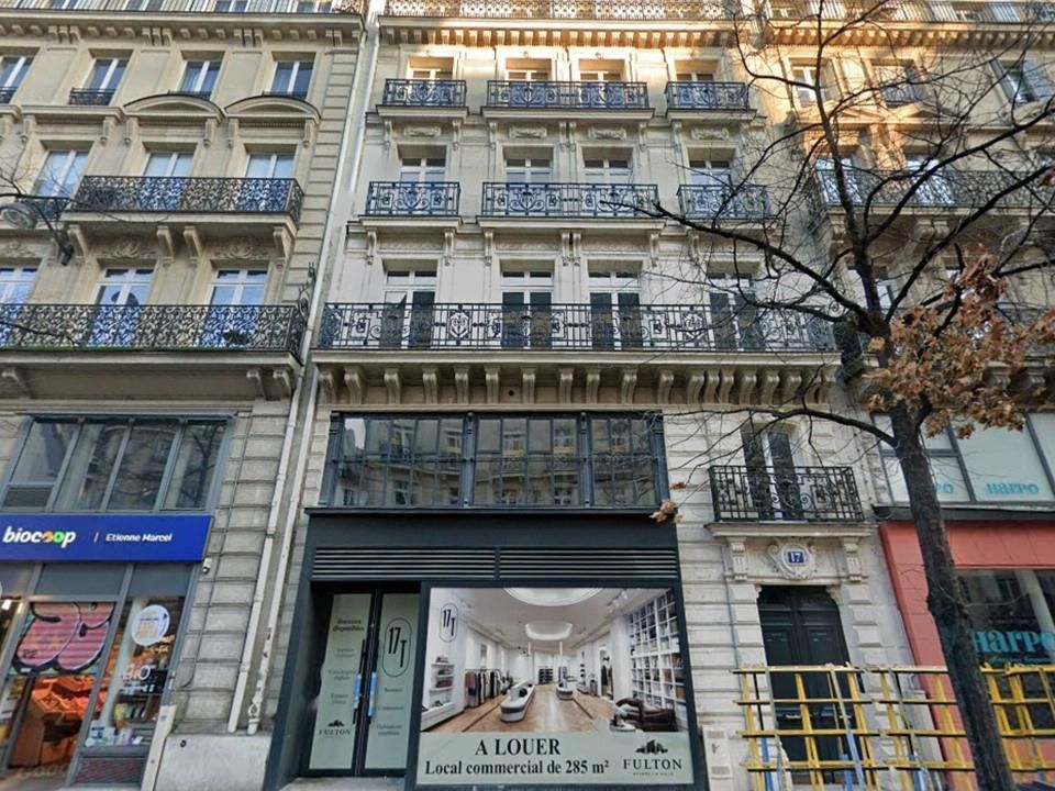 Location Bureaux 217 m² non divisibles 75002 Paris