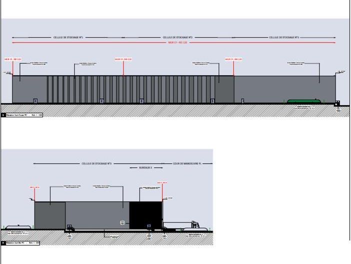 8400.65 m² pour cetentrepôts classe a en location à Mondeville