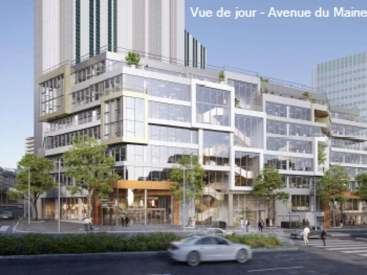 Location Bureaux 7504 m² divisibles 75014 Paris
