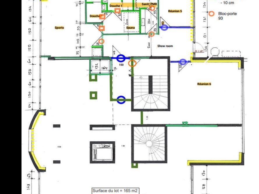 Location Bureaux 190 m² non divisibles 59800 Lille