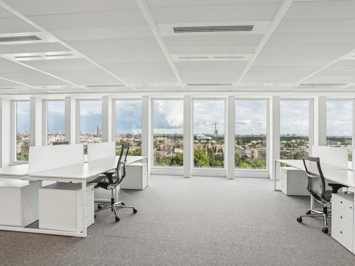 Location Bureaux 1435 m² divisibles 92800 Puteaux