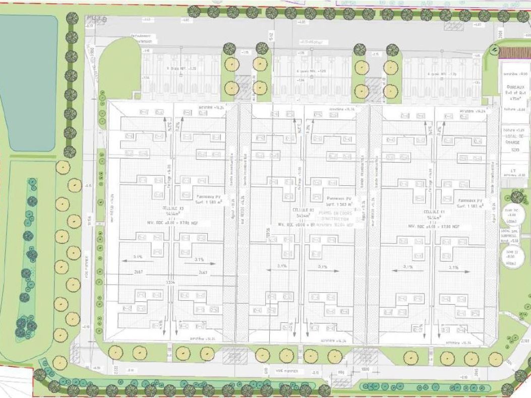 17263 m² pour cetentrepôts classe a en location à Isles-sur-suippe