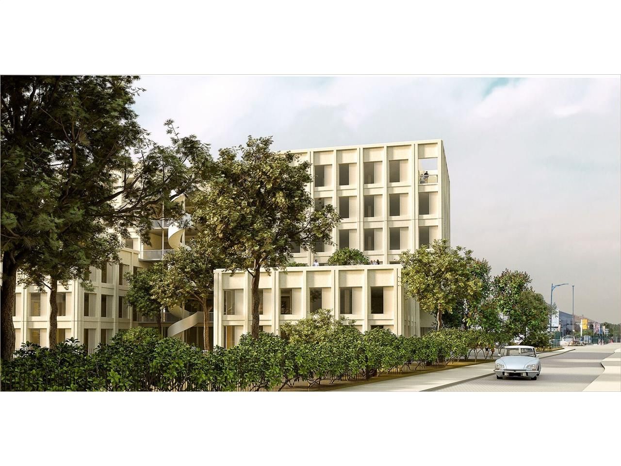 Immeuble de bureaux de grand standing à construir