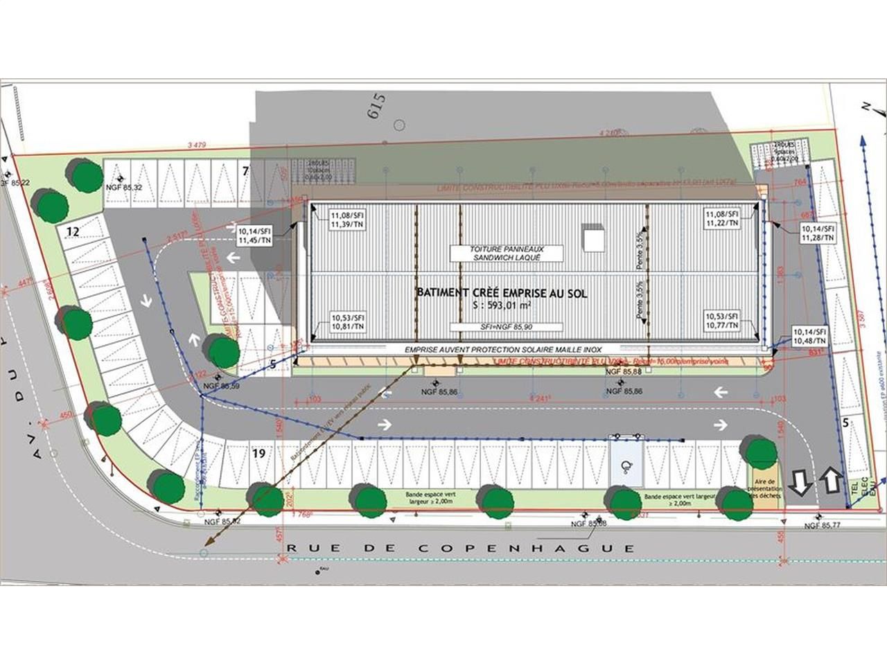 Surfaces de bureaux et d'activités/commerces à lo