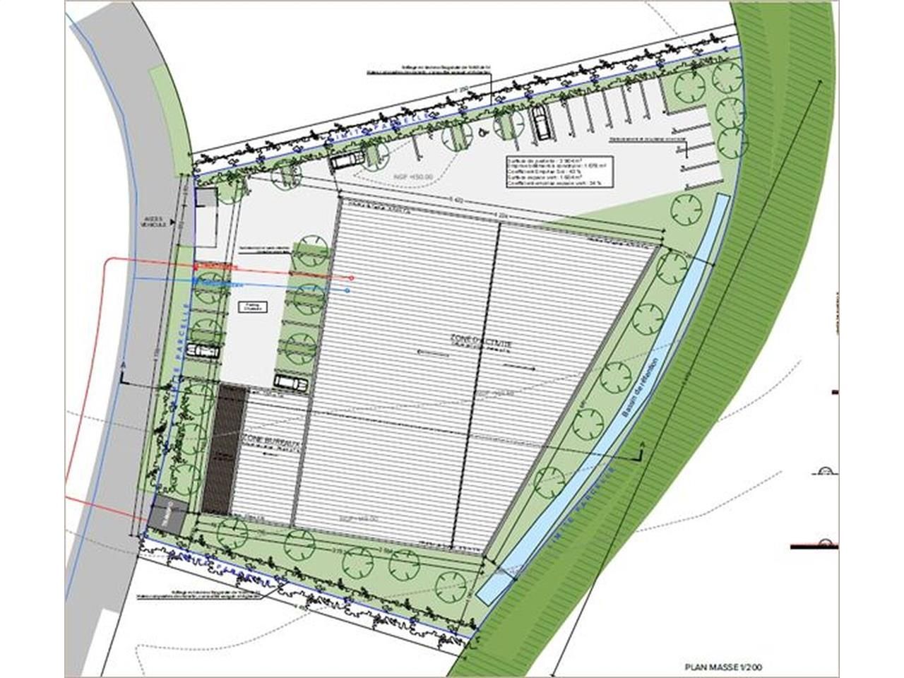 Bâtiment d'activités clé en main, au sud-est de T