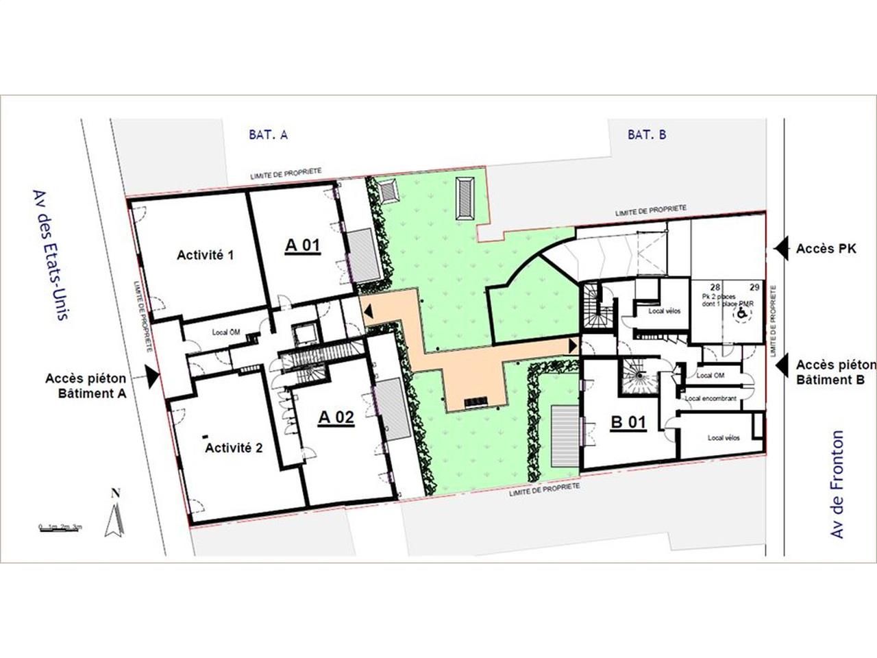 Locaux commerciaux neufs, quartier Barrière de Pa