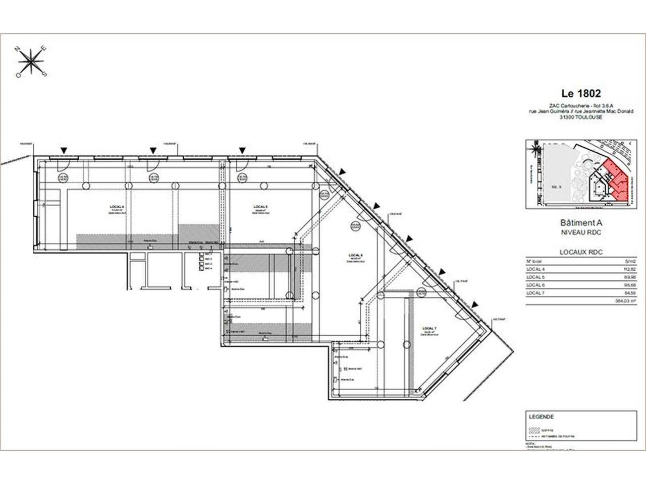 Locaux commerciaux / professionels au coeur de la