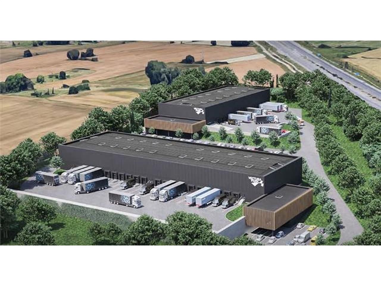 Entrepôts et messageries neufs à louer, au nord d