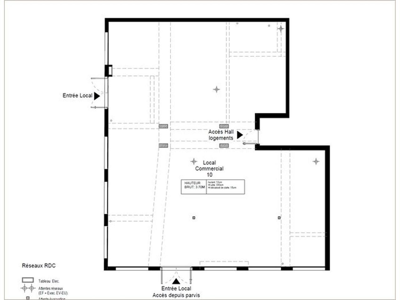 Local commercial neuf à la vente, sur le secteur 