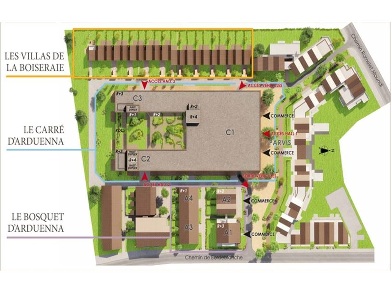 Locaux professionels neufs à la vente, sur le sec