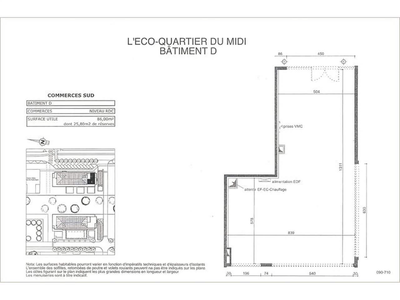 Local commercial à louer, au pied du métro Ramonv