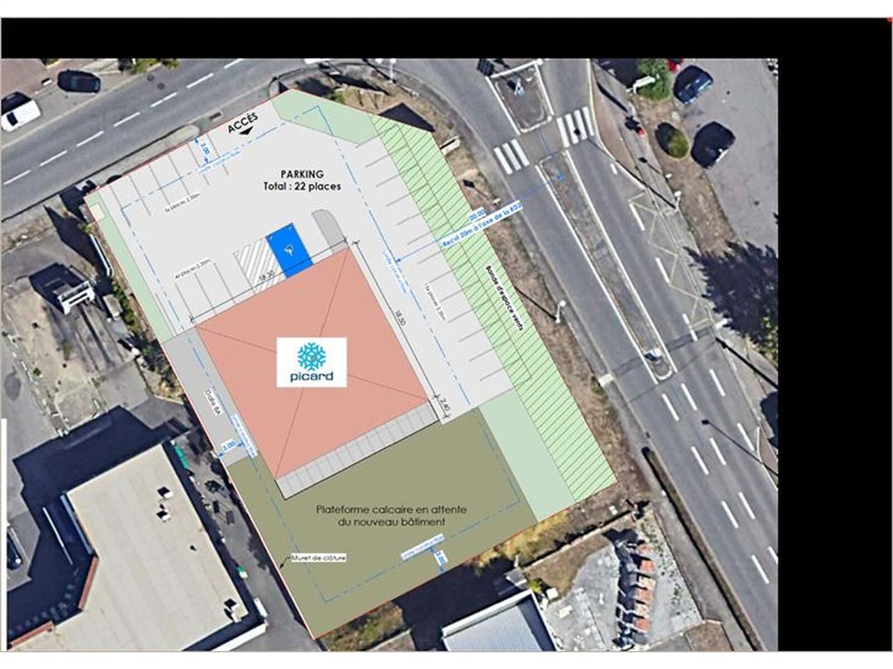 Local commercial neuf, à construire, sur la zone 
