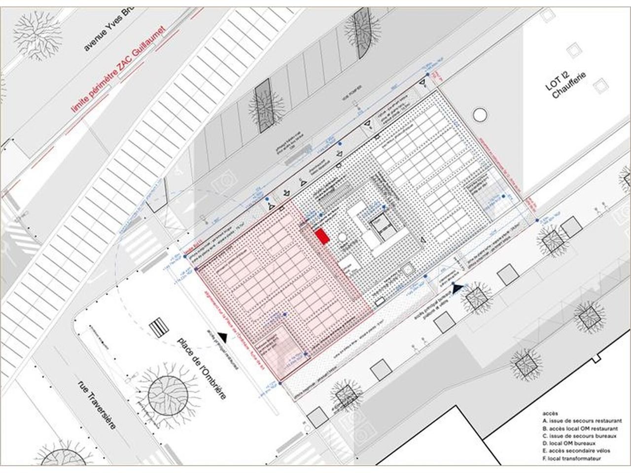 Nous vous proposons une surface commerciale à la 