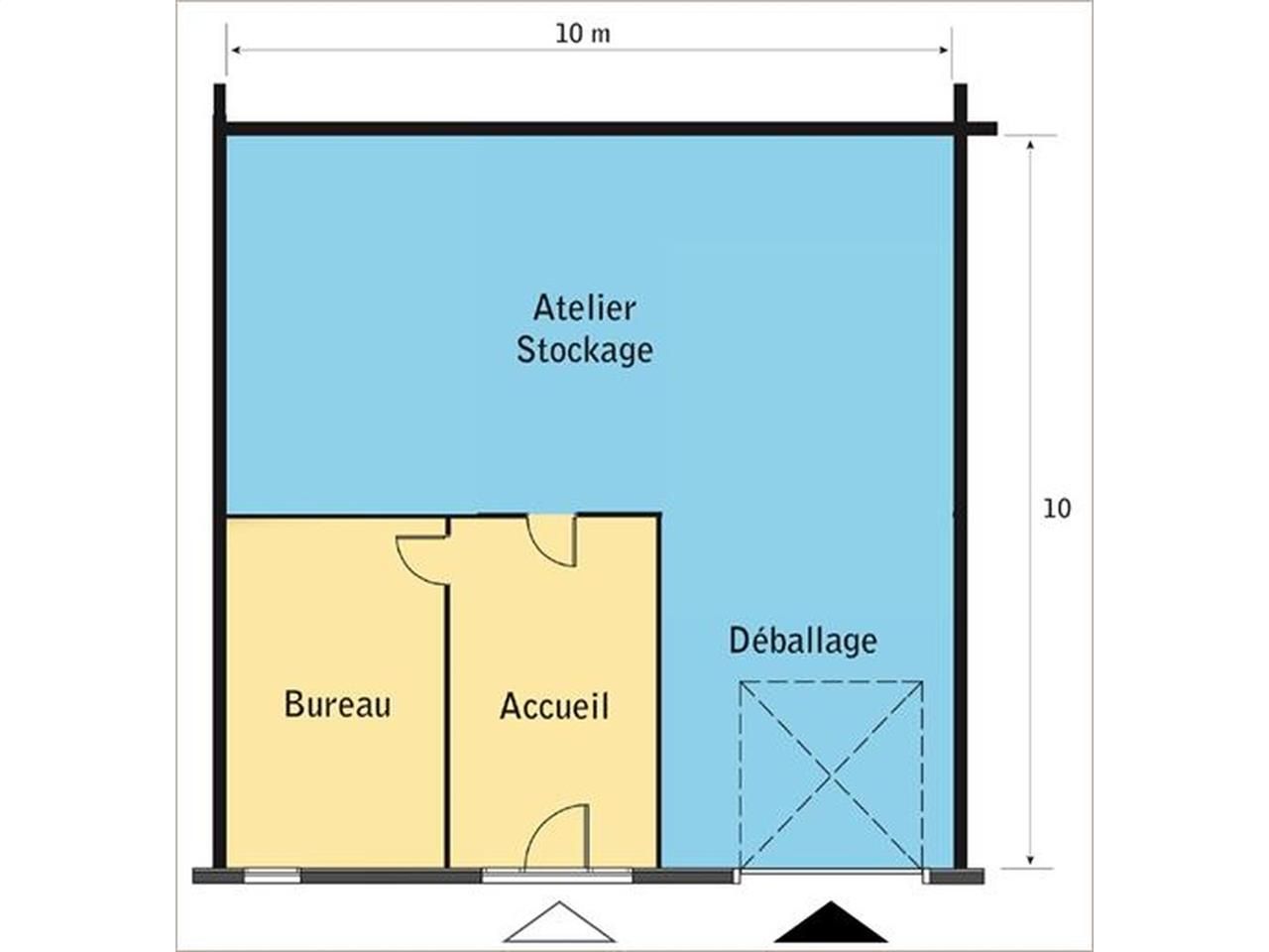 Local d'activités en très bon état dans une zone 