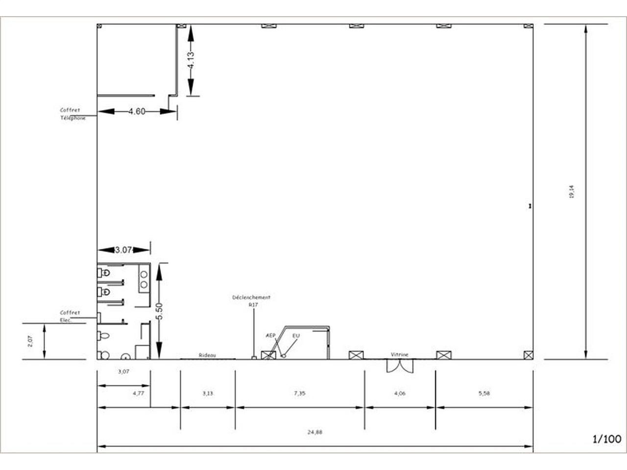 Local d'activités à louer situé au coeur de la ZI