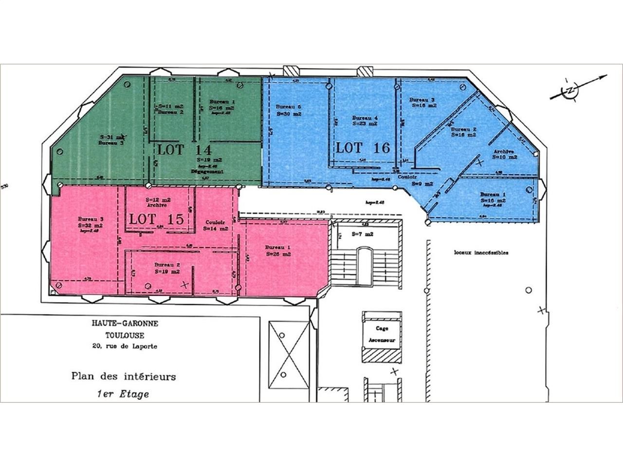Nous vous proposons des surfaces de bureaux à la 