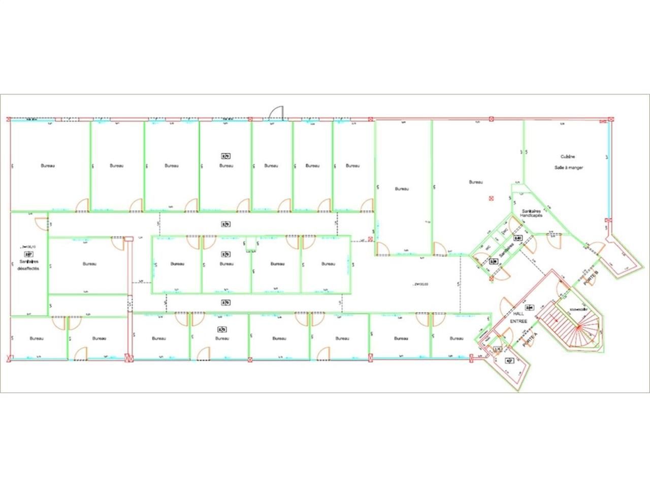Bureaux à la location ou à la vente idéalement si