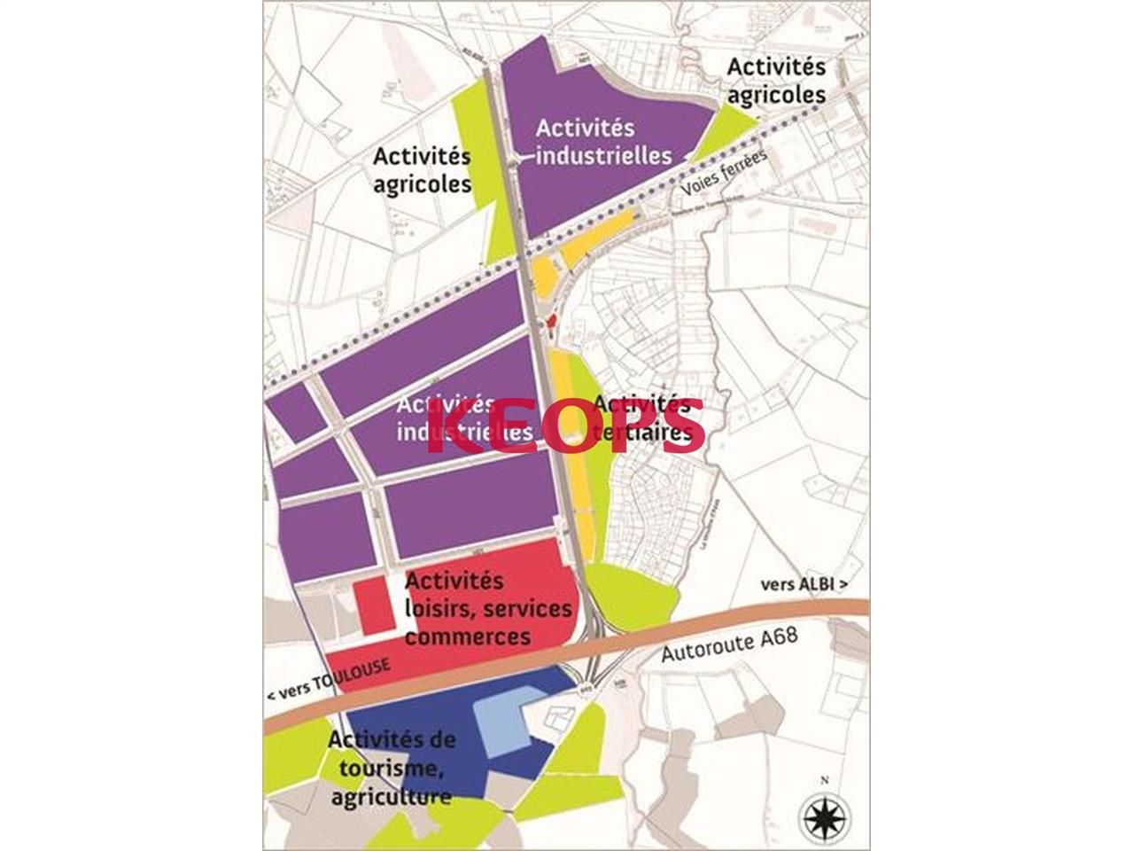 Terrains à vendre, à 20 minutes de Toulouse, en d