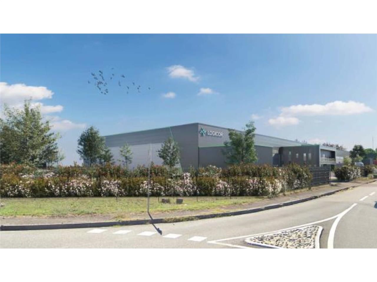 Entrepôt neuf de classe A à louer, spinklé, idéal