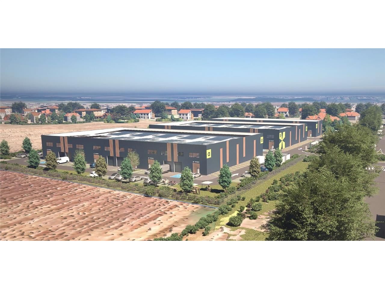 Au sud-ouest de Toulouse, locaux d'activités neuf