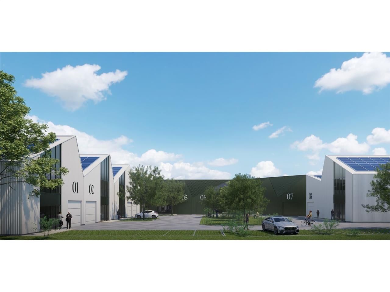 Locaux d'activités neufs à louer, idéalement situ