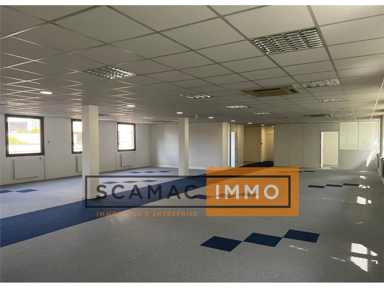 Location Bureaux 362 m² non divisibles