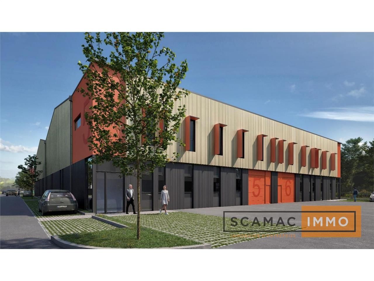 Local d'activités de 1112m²