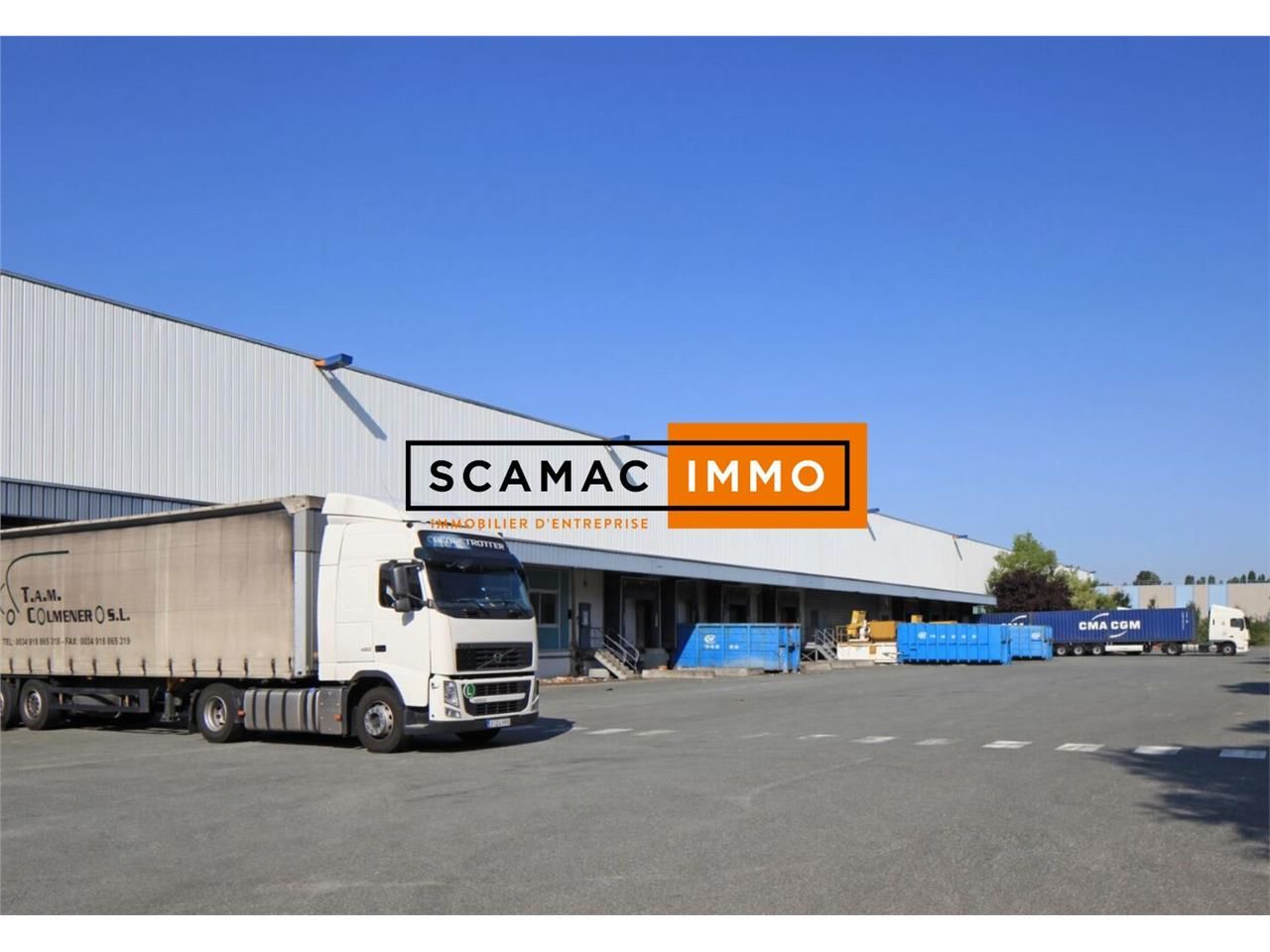 Location Entrepôt 19290 m² non divisibles