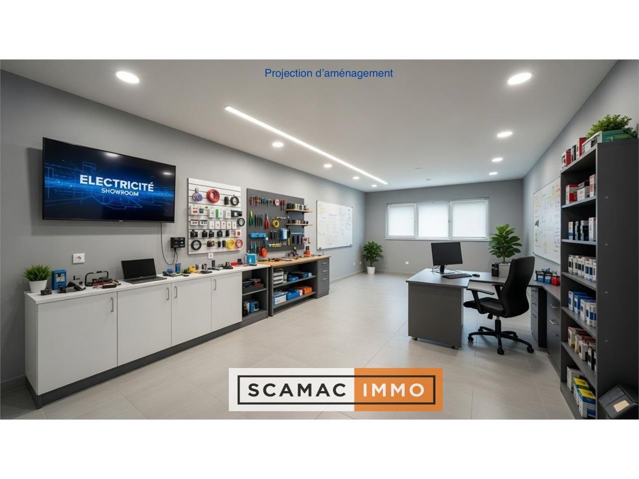 Location Local d'activités 302 m² non divisibles