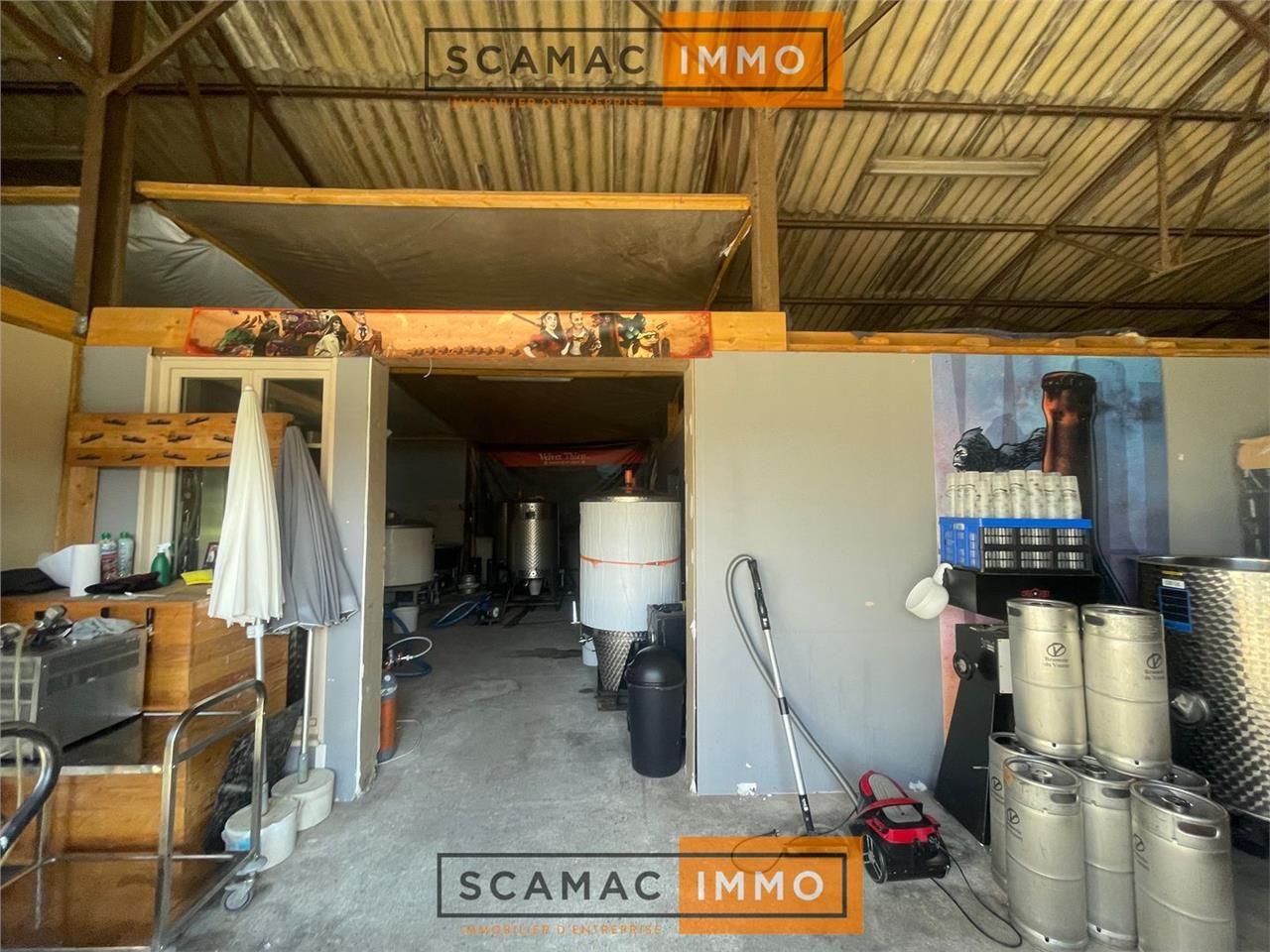 Locaux mixtes de 800m²