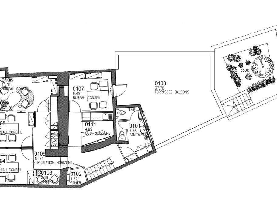 Vente Local commercial 169.28 m² non divisibles 78530 Buc