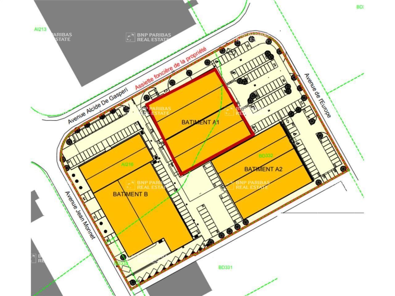 Location Activité 2614 m² divisibles 59223 Roncq