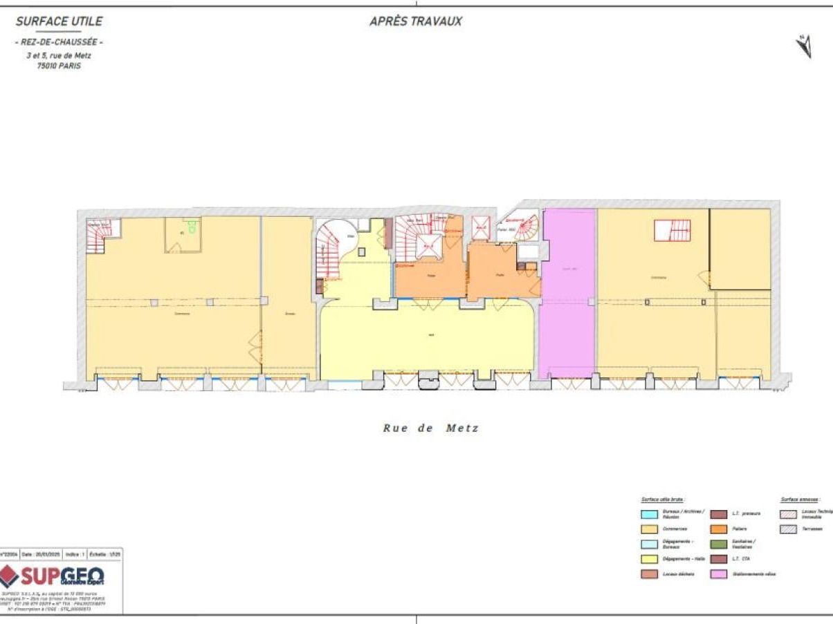 Location bureaux à Paris 75010