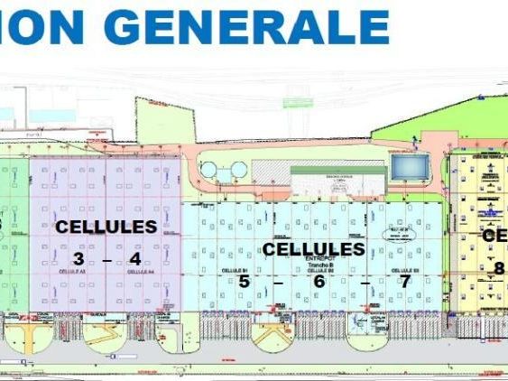 Location Entrepôts classe A 42850 m² non divisibles 80320 Chaulnes