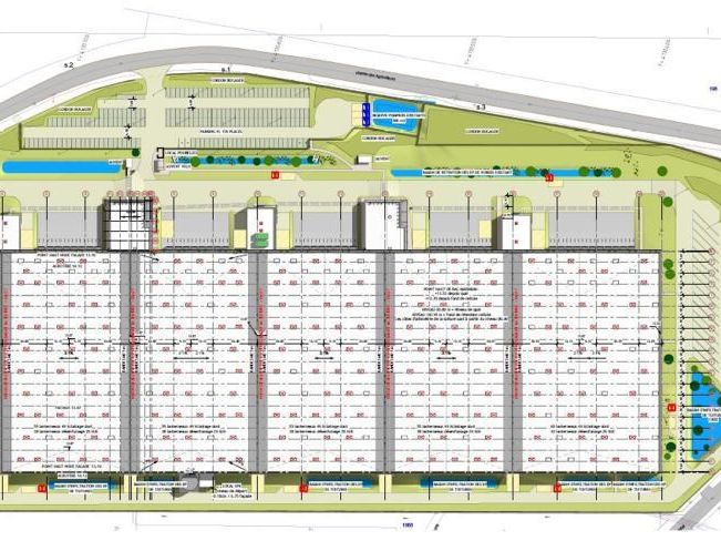 Vente Entrepôts classe A 54228 m² non divisibles 26700 Pierrelatte