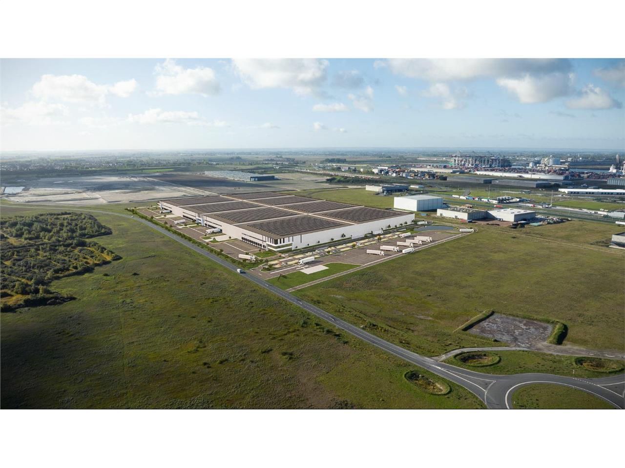 Location Entrepôts classe A 97079.32 m² non divisibles 59279 Loon-plage