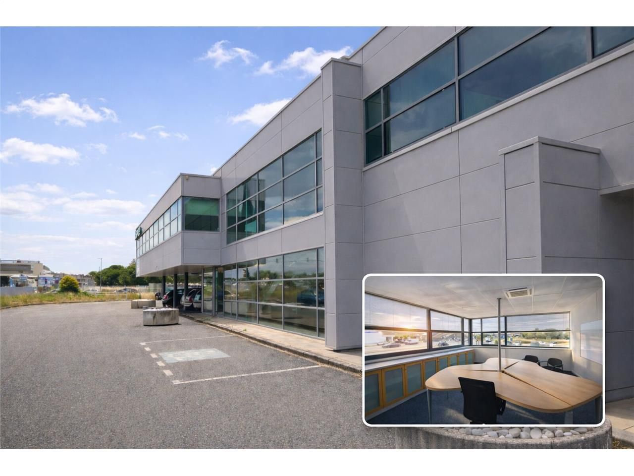 À louer - Bureaux en première ligne de la Route d
