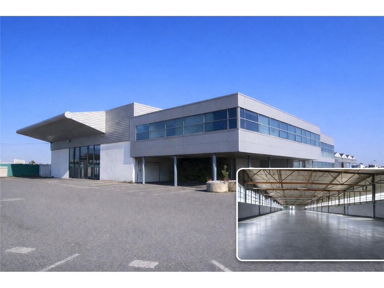 A louer en 1ere ligne de la route d'Espagne à POR