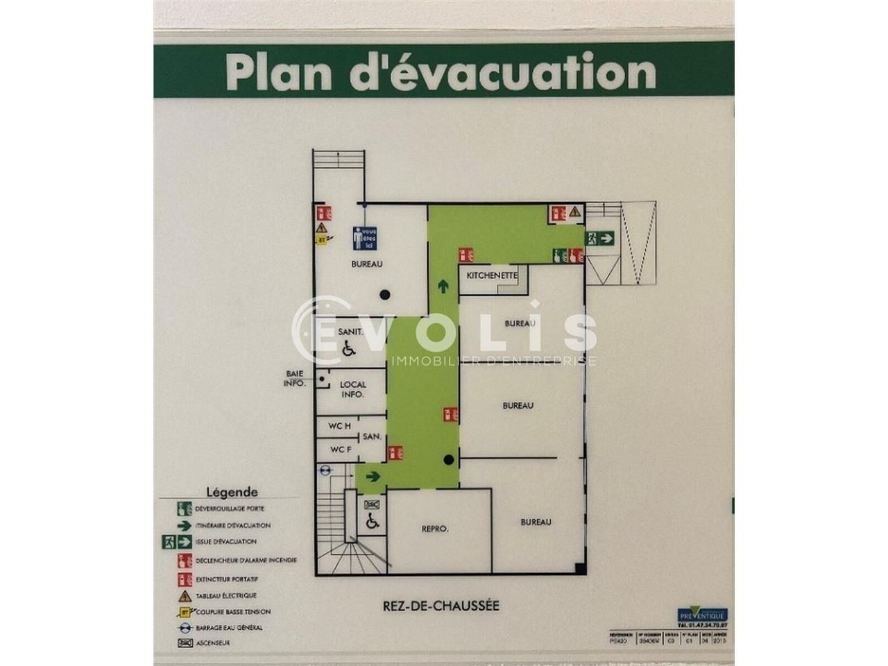 Vente bureaux 575 m² non divisibles