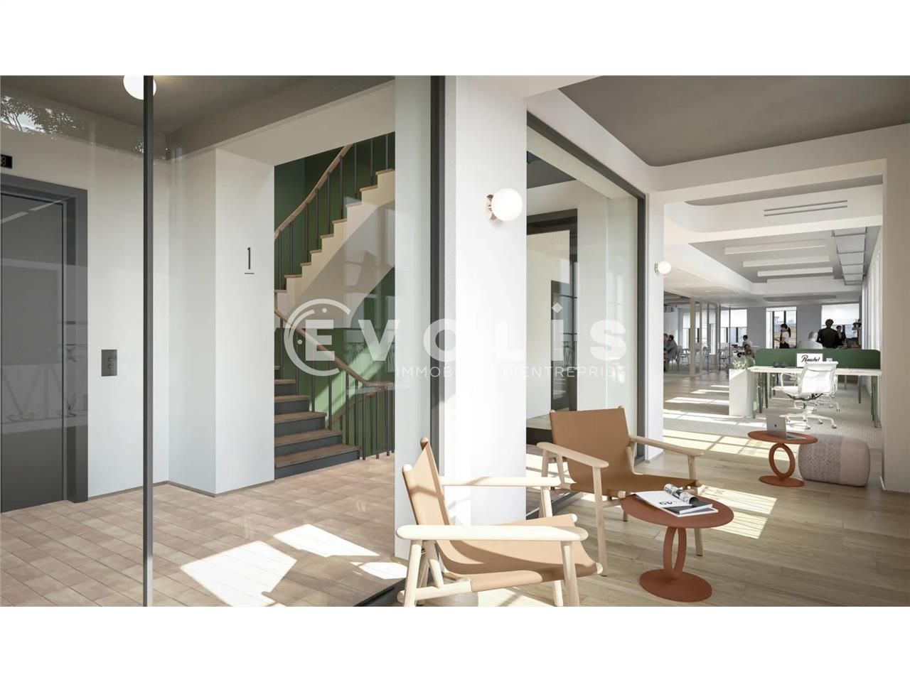 Bureaux d'exception à louer à Paris, offrant un e