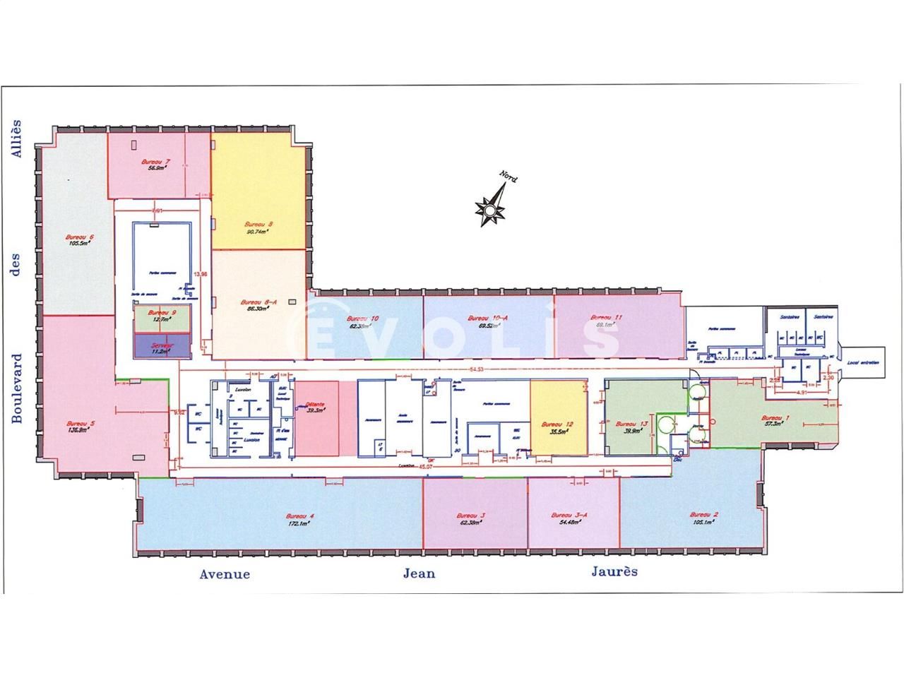EVOLIS propose à la location des bureaux à Choisy
