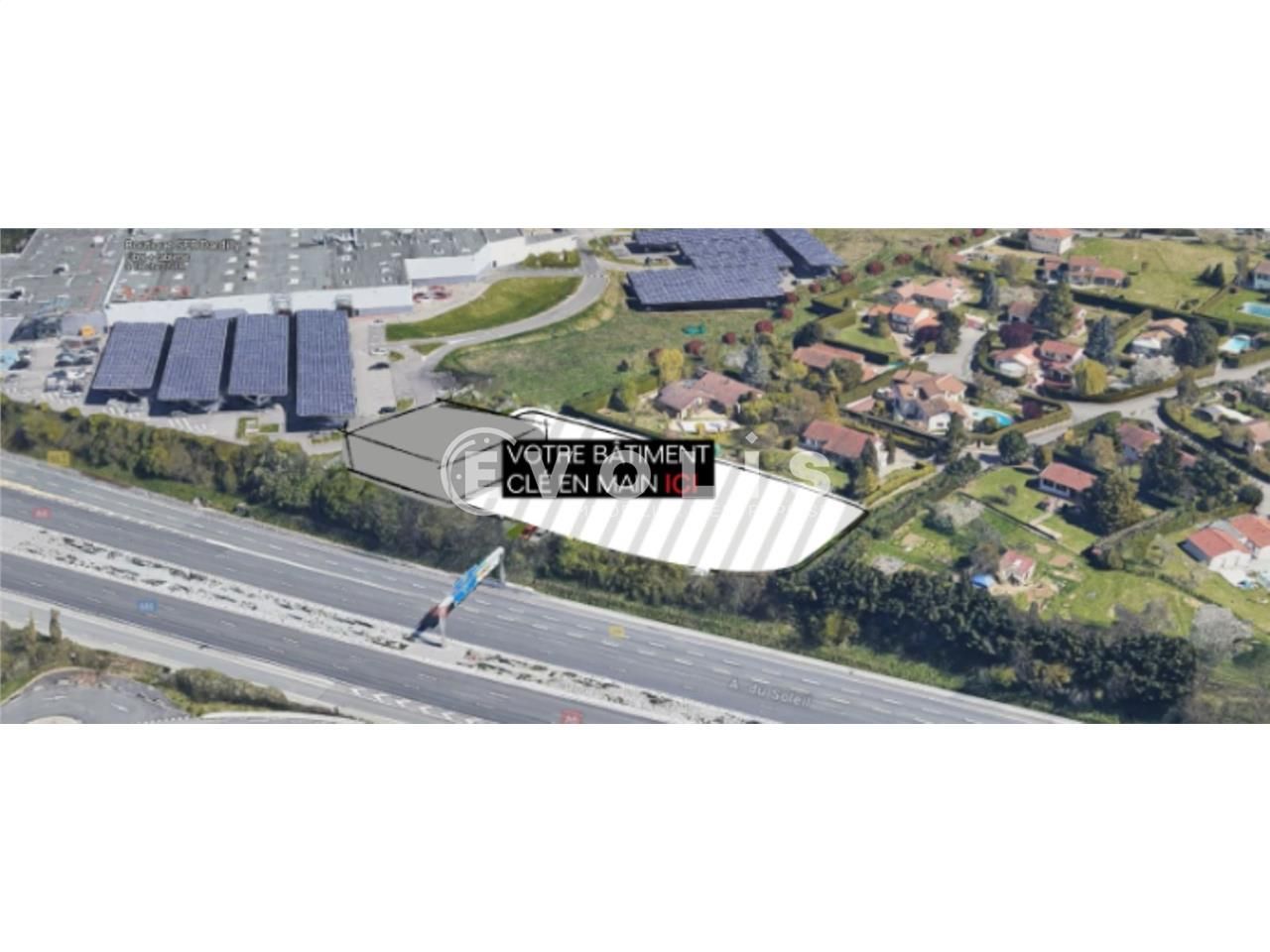 Sur la commune de Dardilly, bénéficiant d'une exc