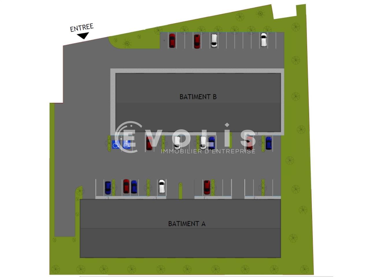 Location entrepots 2110 m² divisibles à partir de 290 m²