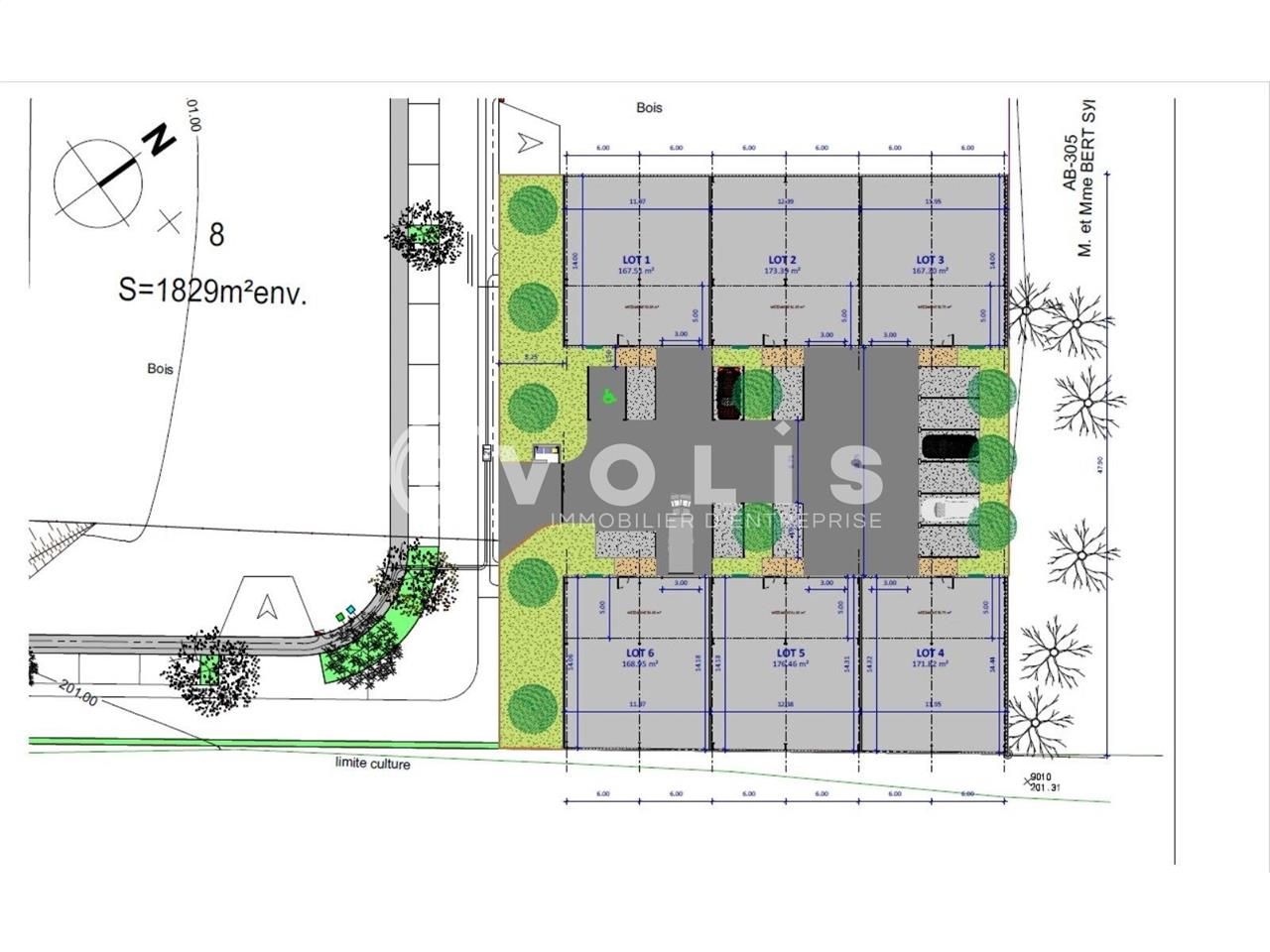 Location entrepots 460 m² divisibles à partir de 230 m²