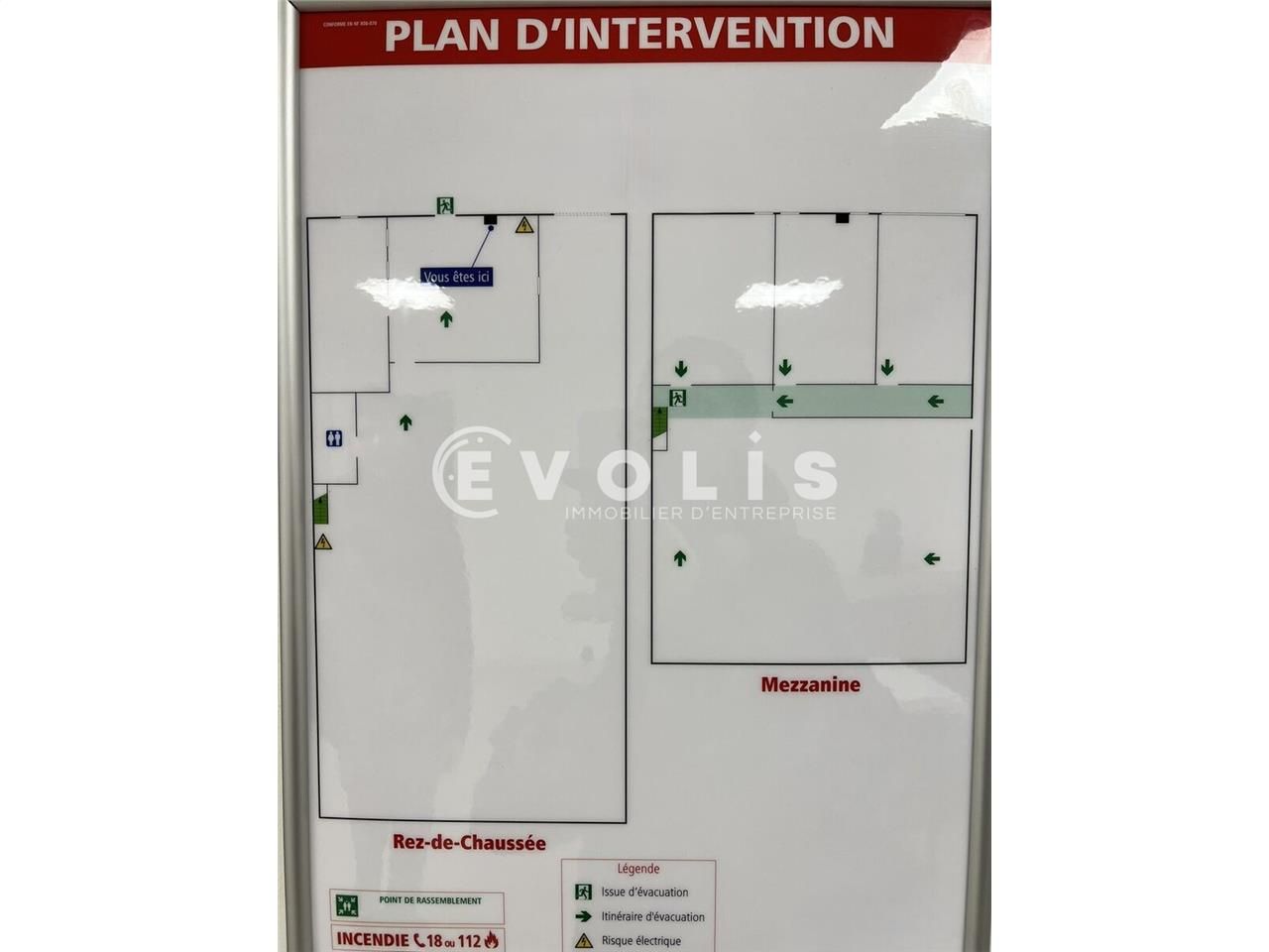 Vente entrepots 457 m² non divisibles