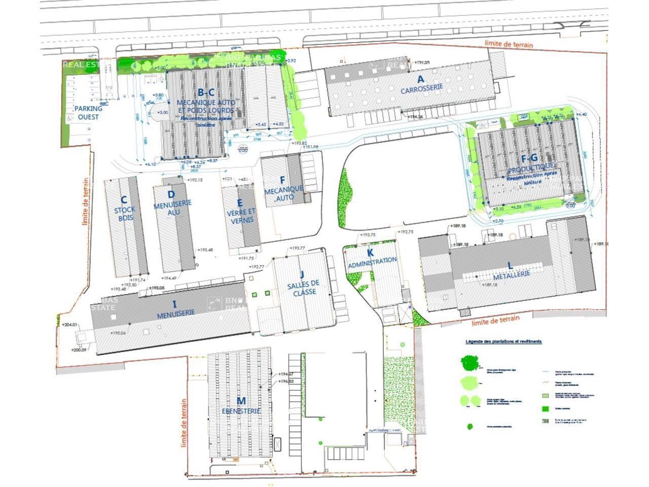 1200 m² pour ce activité en vente à Vaulx-en-velin