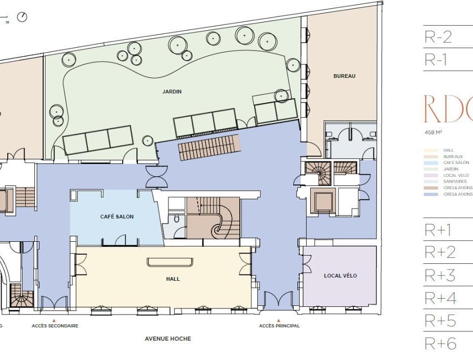 2821 m² pour ce bureaux en location à Paris